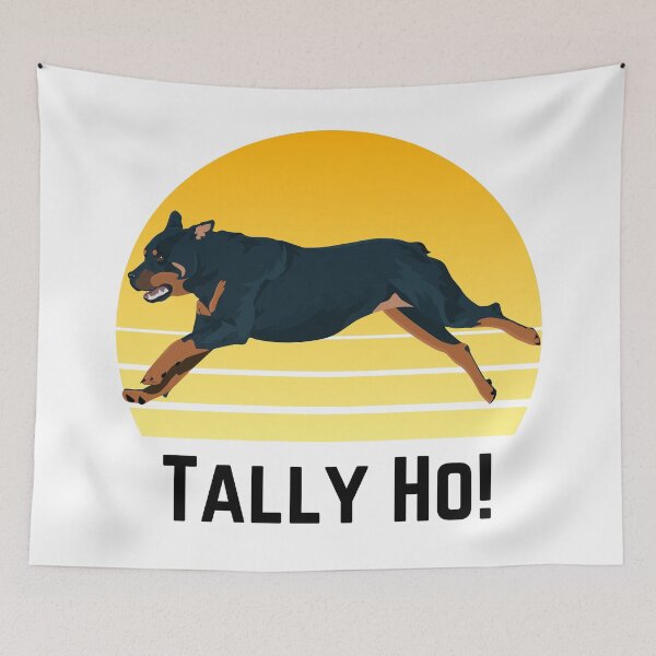 Item preview, Rottweiler FastCAT Tally Ho designed and sold by Mop Dog Designs.