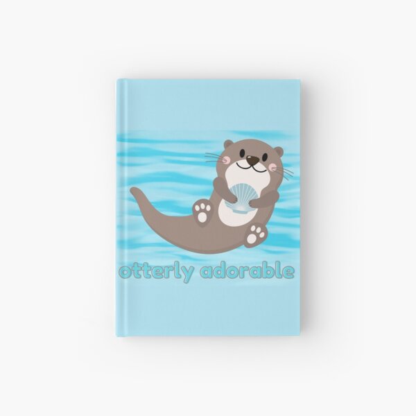 Vista previa del artículo con la obra «Nutria adorable», diseñado y vendido por pisces.moon.