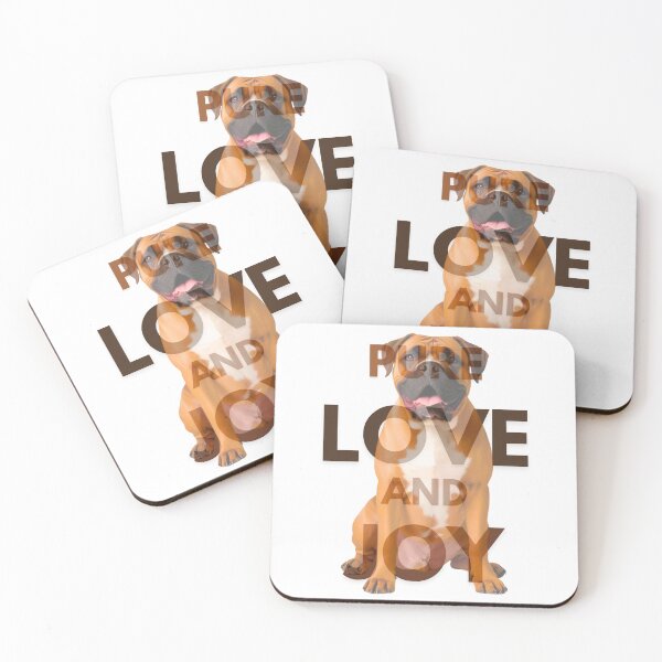 Item preview, Pure Love and Joy – Adorable French Mastiff Dog Lover Design designed and sold by Fredster1966.