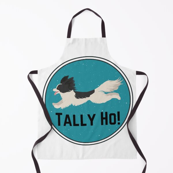 Item preview, Black and White Papillon FastCAT Tally Ho designed and sold by Mop Dog Designs.