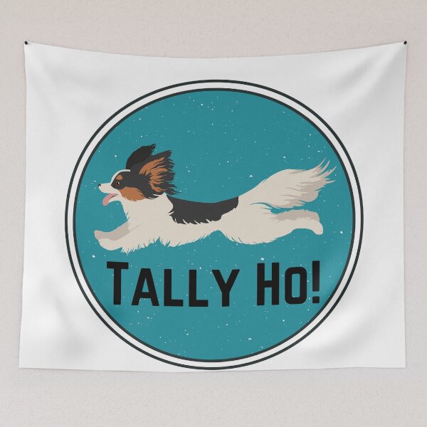 Item preview, Tricolor Papillon FastCAT Tally Ho designed and sold by Mop Dog Designs.