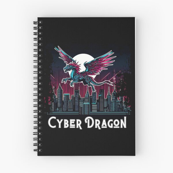 Item preview, Cyber Dragon Soaring Over Neon City - Futuristic Sci-Fi Art 2 designed and sold by Psycho-Crazy.
