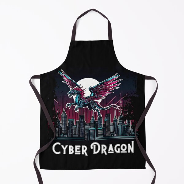 Item preview, Cyber Dragon Soaring Over Neon City - Futuristic Sci-Fi Art 2 designed and sold by Psycho-Crazy.