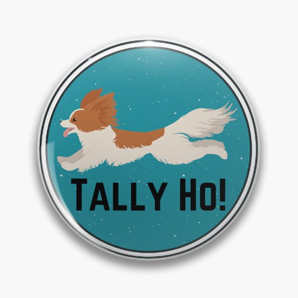 Item preview, Red and White Papillon FastCAT Tally Ho designed and sold by Mop Dog Designs.