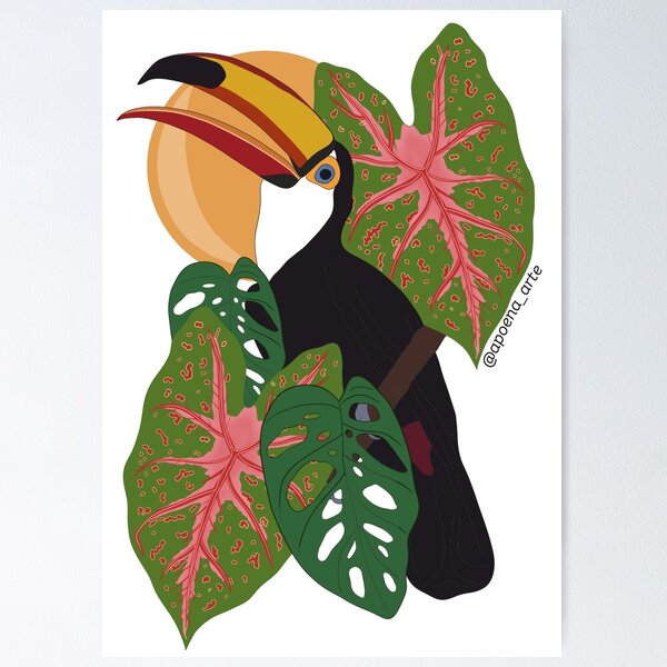 Item preview, Tucano (Toucan) designed and sold by ApoenaArt.