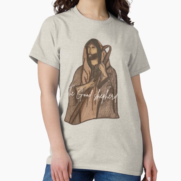 Item preview, Good shepherd print designed and sold by AngelbyDangela.