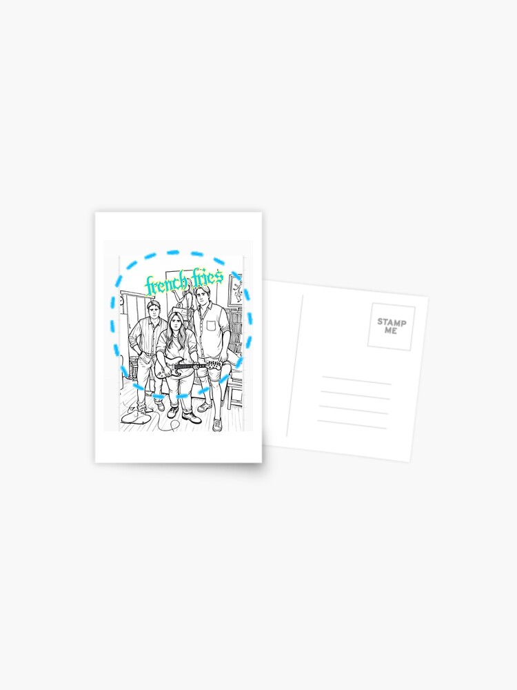 Thumbnail 1 of 2, Postcard, French fries designed and sold by coma-x-white.