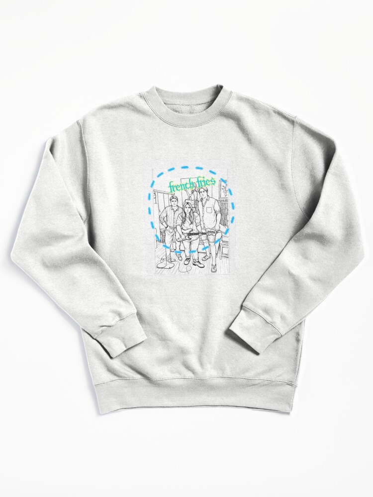 Thumbnail 2 of 7, Pullover Sweatshirt, French fries designed and sold by coma-x-white.