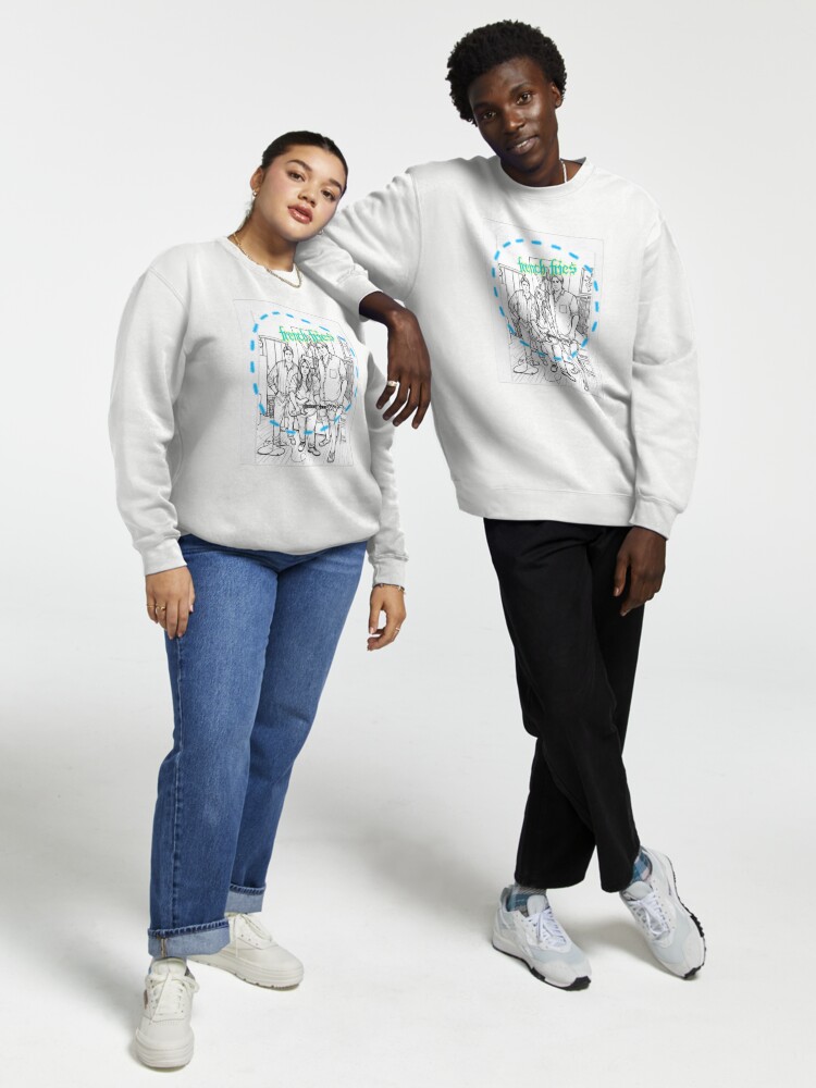 Thumbnail 1 of 7, Pullover Sweatshirt, French fries designed and sold by coma-x-white.