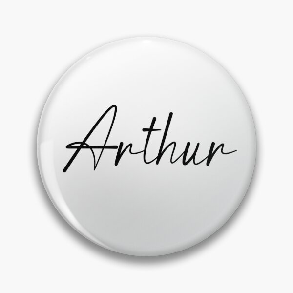 Item preview, typography "Arthur" english name tag sticker  designed and sold by tonylau81.