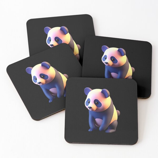Item preview, Chibi Kawaii Panda 3D designed and sold by macadolie.