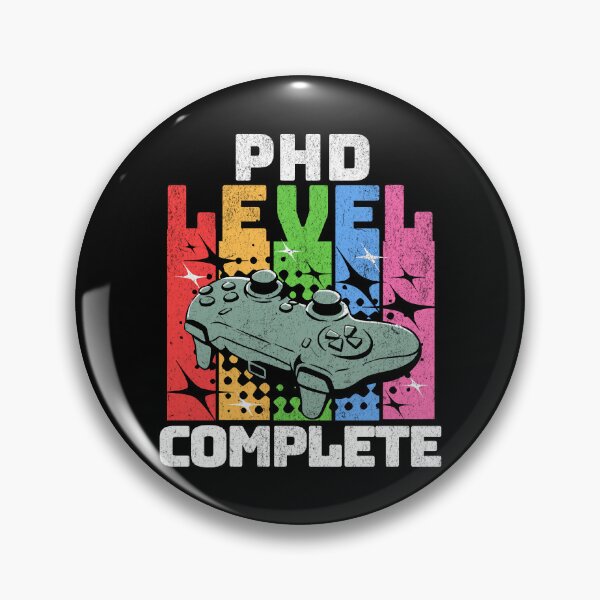Item preview, Ph.D. Level Complete | PhD Graduation | Thesis Defense |  Degree Gift | Doctorate Degree Gift | Dissertation Defense | Phinished designed and sold by jadedscientist.