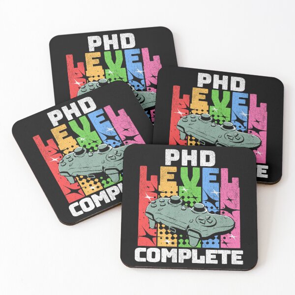 Item preview, Ph.D. Level Complete | PhD Graduation | Thesis Defense |  Degree Gift | Doctorate Degree Gift | Dissertation Defense | Phinished designed and sold by jadedscientist.