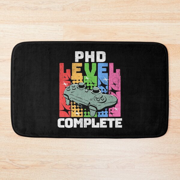 Item preview, Ph.D. Level Complete | PhD Graduation | Thesis Defense |  Degree Gift | Doctorate Degree Gift | Dissertation Defense | Phinished designed and sold by jadedscientist.
