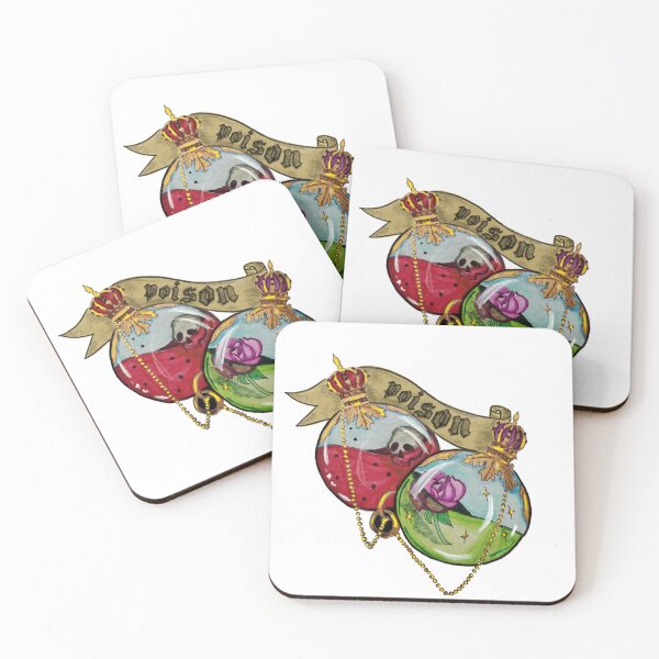 Item preview, poison - sticker - cruel prince series designed and sold by idhrart.