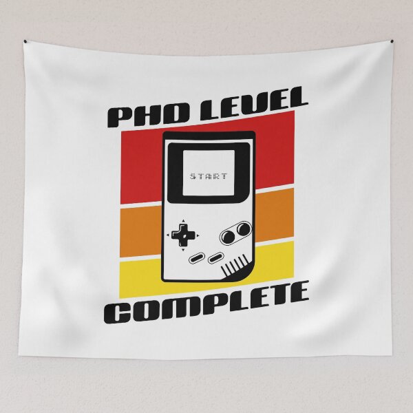 Item preview, Ph.D. Level Complete | Doctorate Degree Gift | Phd Degree Gift | PhD Graduation | Thesis Defense | Dissertation Defense | Phinished designed and sold by jadedscientist.