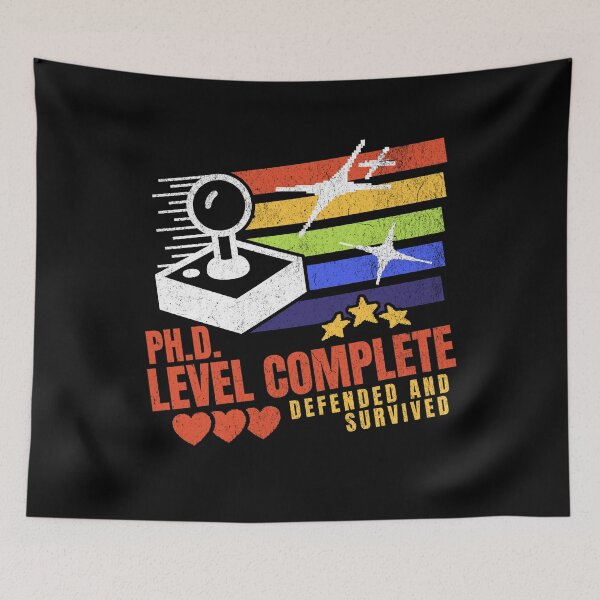 Item preview, Ph.D. Level Complete | Phd Degree Gift | Doctorate Degree Gift | Thesis Defense | Dissertation Defense | PhD Graduation | Phinished designed and sold by jadedscientist.