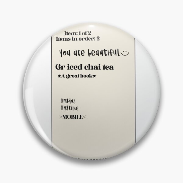Item preview, You are beautiful coffee order 2 designed and sold by schalkb.