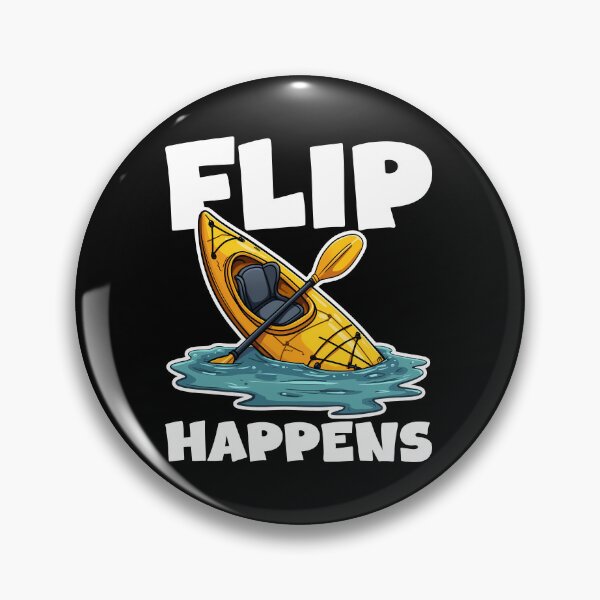 Item preview, FLIP HAPPENS - KAYAKING GIFT designed and sold by KEF Custom.