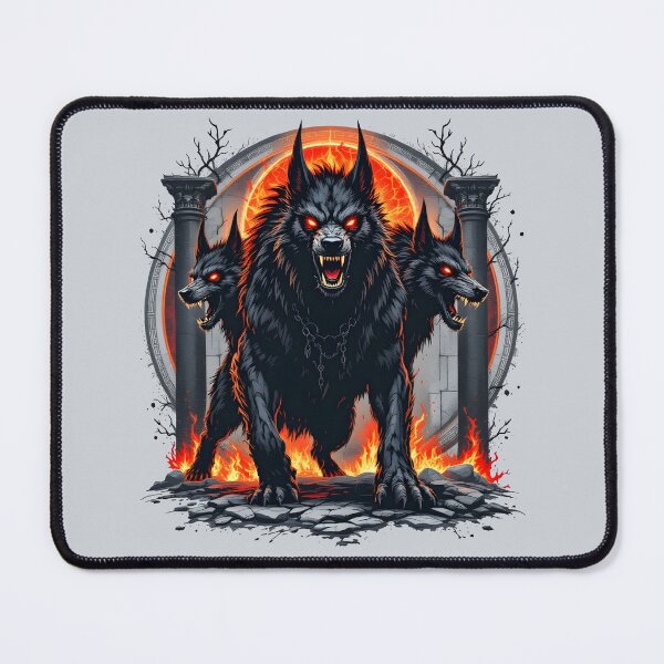 Item preview, Spirit Animal Cerberus – Guardianship, Loyalty & Protection designed and sold by Jollys-ArtShop.