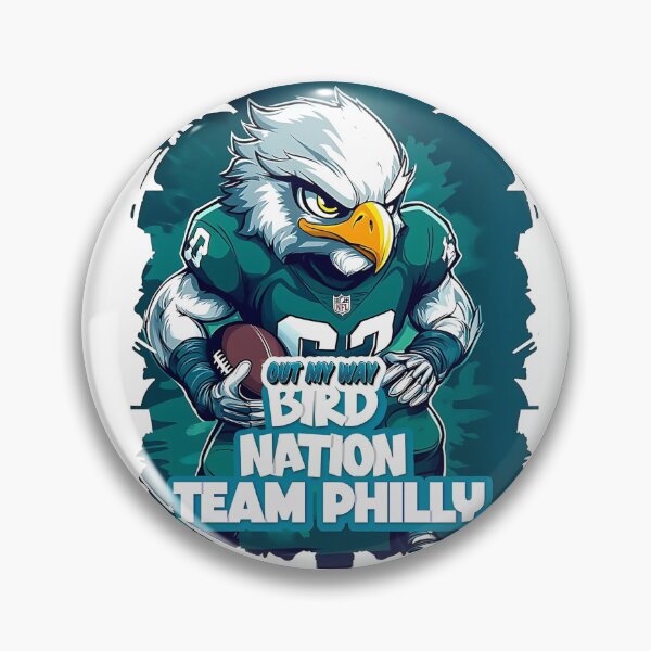 Item preview, Bird Nation Team Philly Philadelphia Eagles designed and sold by ChattyKathieGifts.
