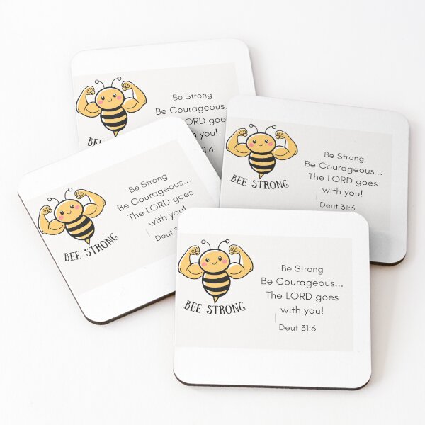 Item preview, Be Strong & Courageous! designed and sold by fribabywonder.