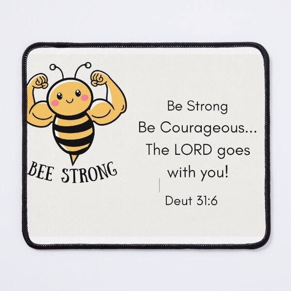 Item preview, Be Strong & Courageous! designed and sold by fribabywonder.
