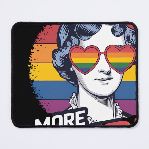 Item preview, More Pride Less Prejudice LGBT Gay Rainbow Pride Month designed and sold by tearbytea.