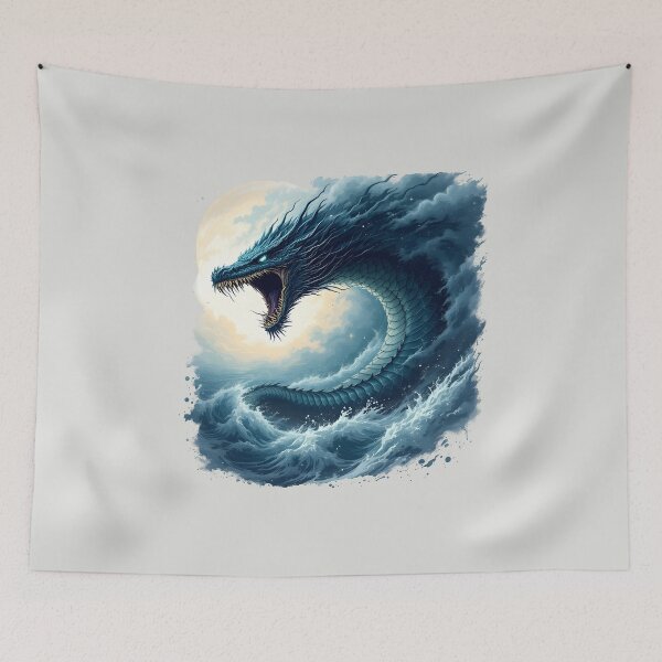 Item preview, Spirit Animal Leviathan – Chaos, Primal Power & Strength designed and sold by Jollys-ArtShop.