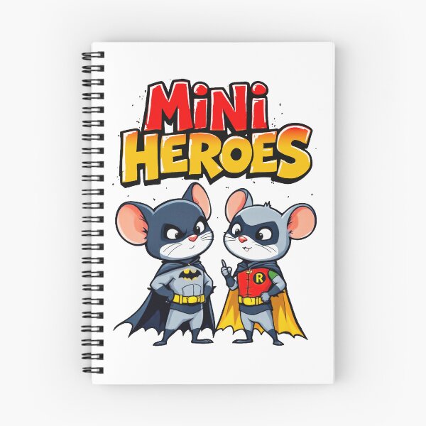 Item preview, Heroic Mouse Duo - Mini Heroes designed and sold by SteadyRolling.