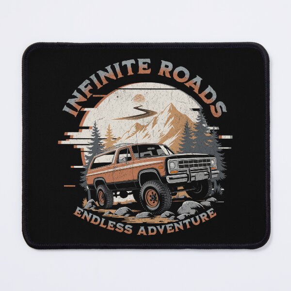 Item preview, Infinite Roads Endless Adventure – Off-Road 4x4 Overlanding Design designed and sold by EpochFusion.