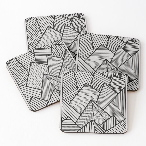 Item preview, Triangles and lines designed and sold by thegraphixtee.