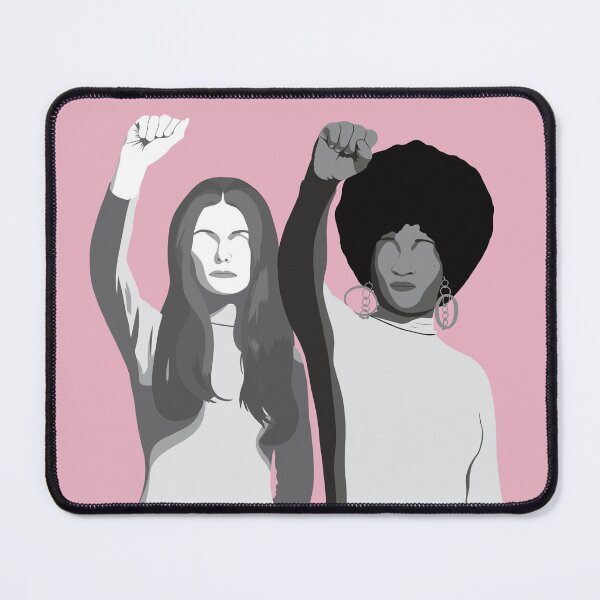Item preview, Feminists Gloria Steinem & Dorothy Pitman Hughes designed and sold by Olivia Powell Designs.