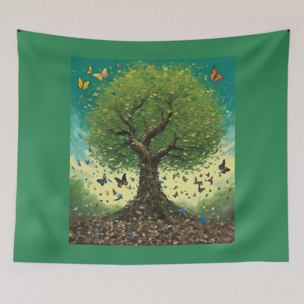 Item preview, "Nature's Rebirth: The Majestic Tree of Transformation" designed and sold by Artisticanvas.