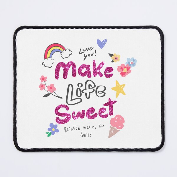 Item preview, Make life sweet: Colorful and positive design to brighten your days designed and sold by Polarisofficial.