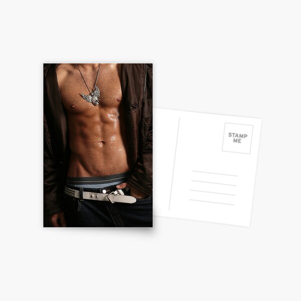 Skater Hunk Postcard