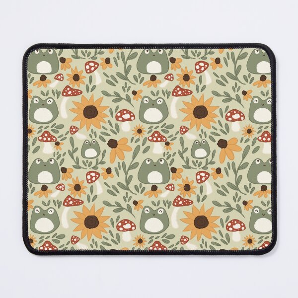 Item preview, Frogs and Floral designed and sold by beesandcacti.
