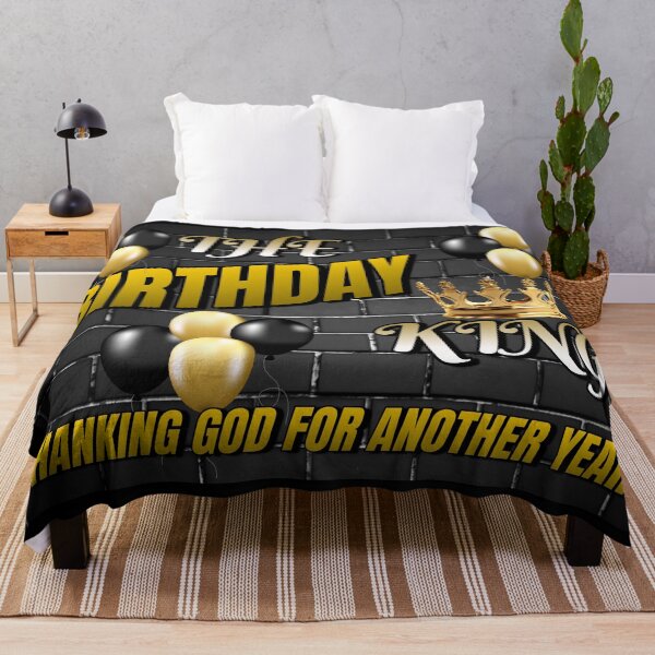 Item preview, Happy Birthday to the Birthday King  designed and sold by Flavaprints4u.
