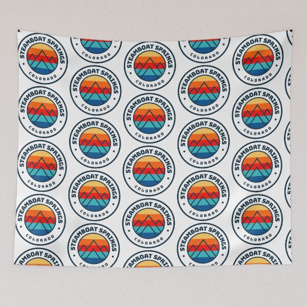 Item preview, Steamboat Springs Colorado Vacation Dog Mountains designed and sold by Guarddogdrive.