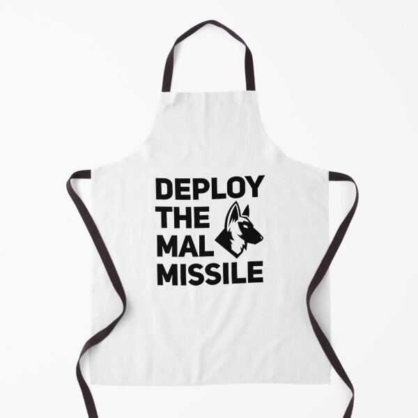 Item preview, Deploy The Mal Missile Belgian Malinois Maligator designed and sold by Guarddogdrive.