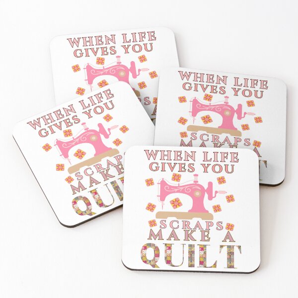 Item preview, When Life Gives You Scraps, Make a Quilt - Funny Quilter designed and sold by Wiss2Arts.