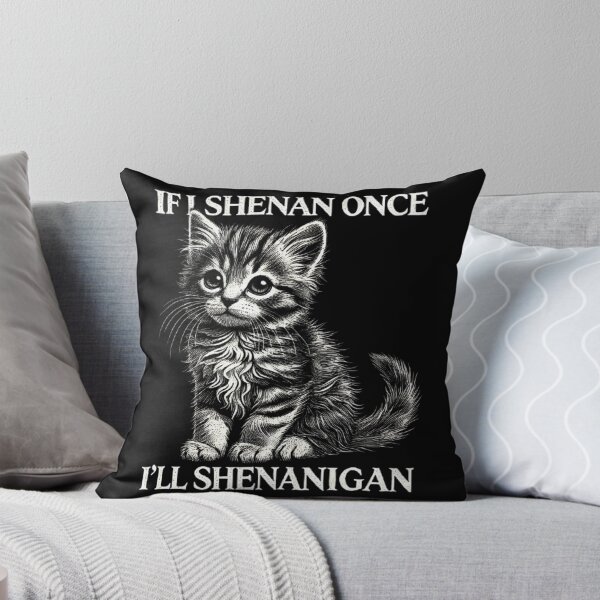 Item preview, If I Shenan Once I'll Shenanigan Cute Cat St Patricks Day designed and sold by love3617.