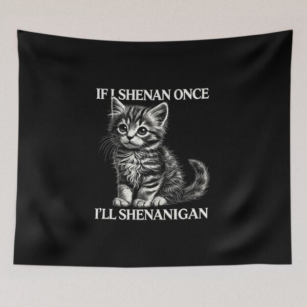 Item preview, If I Shenan Once I'll Shenanigan Cute Cat St Patricks Day designed and sold by love3617.