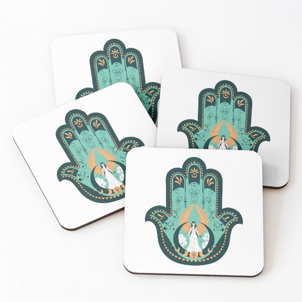 Item preview, Goddess Feminine Hamsa Hand designed and sold by hamsasoul.