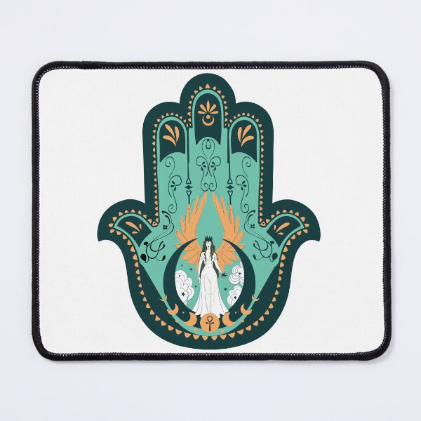 Item preview, Goddess Feminine Hamsa Hand designed and sold by hamsasoul.