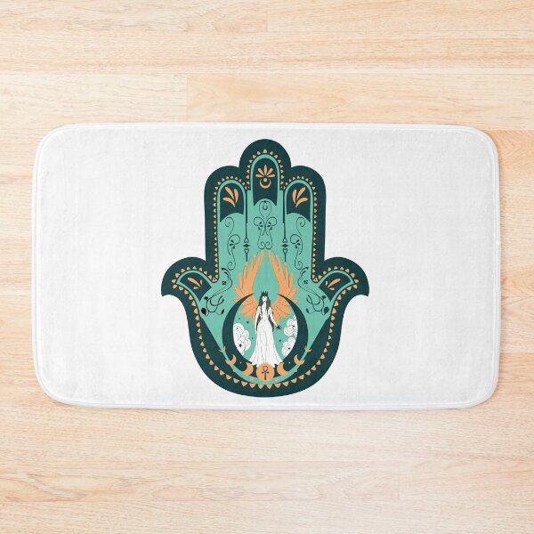 Item preview, Goddess Feminine Hamsa Hand designed and sold by hamsasoul.