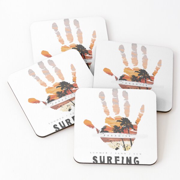 Item preview, Beach paradise: Summer design for free spirits and surf lovers designed and sold by Polarisofficial.