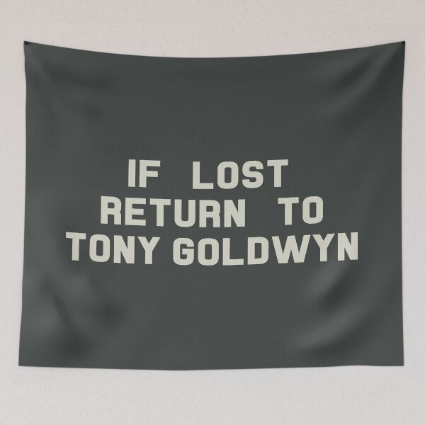 Artikelvorschau, If Lost Return to Tony Goldwyn Tee entworfen und verkauft von deluluhaze.