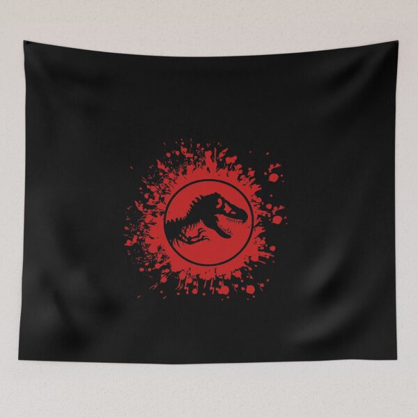Item preview, blood design rex logo jurassic  designed and sold by Blck-Acid-Devil.