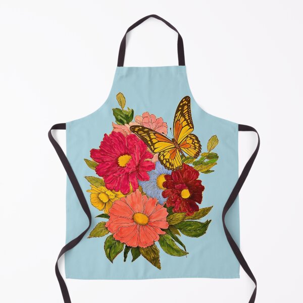 Item preview, Monarch Butterfly and Flowers designed and sold by wolfepaw.